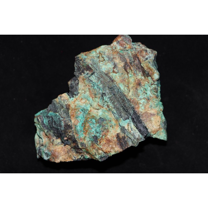 bois fossile malachite - trias - chinle formation - Nouveau Mexique – USA