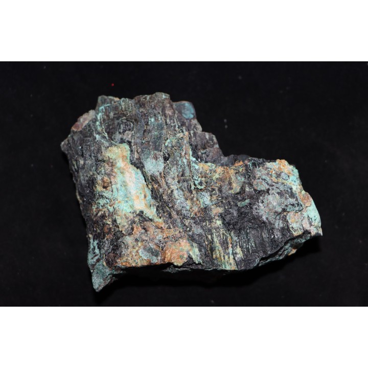 fossil wood with malachite - triassic - chinle formation - Neuw Mexico – USA
