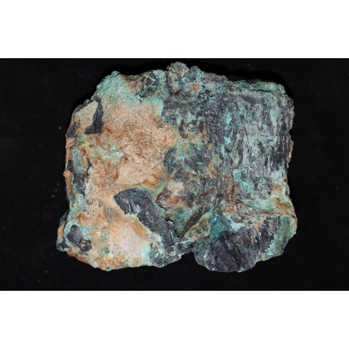 fossil wood with malachite - triassic - chinle formation - Neuw Mexico – USA