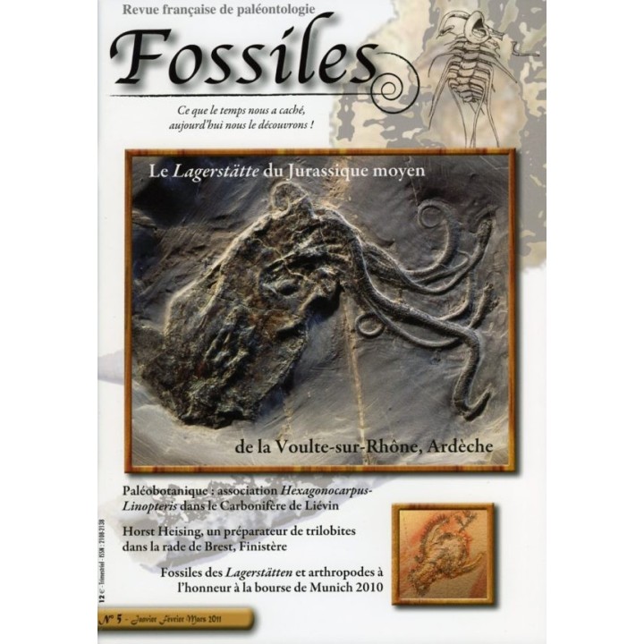revue FOSSILES n°5 - janvier février mars 2011