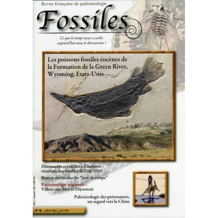 revue FOSSILES n°6 - avril mai juin 2011
