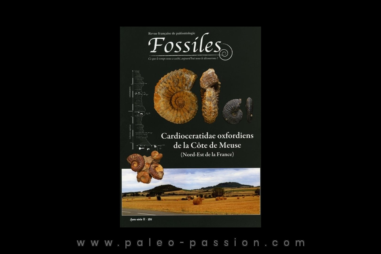 FOSSILES hors série 2011 Les Cardioceratidae oxfordien de la Côte de la Meuse