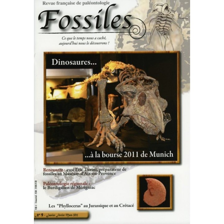 revue FOSSILES n°9 - janvier février mars 2012