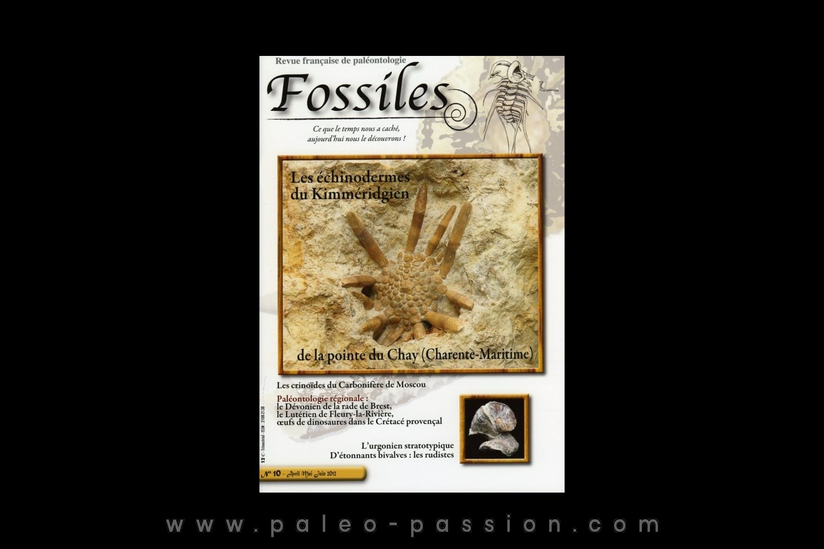 revue FOSSILES n°10 - avril mai juin 2012