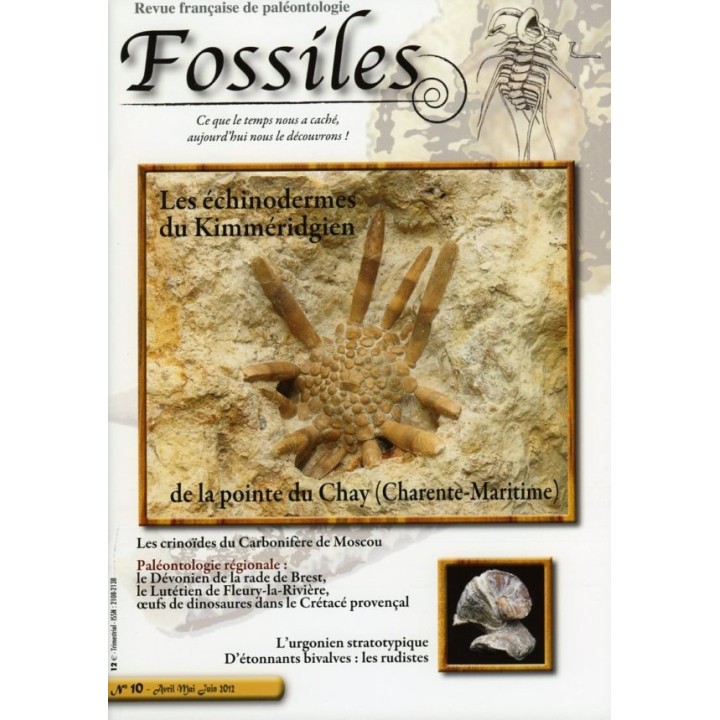 revue FOSSILES n°10 - avril mai juin 2012