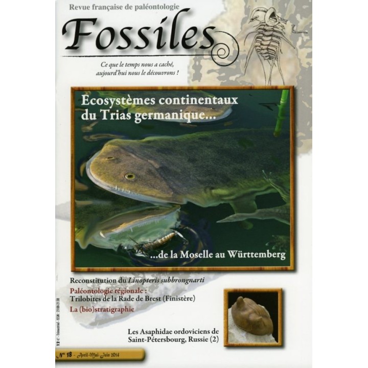 revue FOSSILES n°18 - avril mai juin 2014