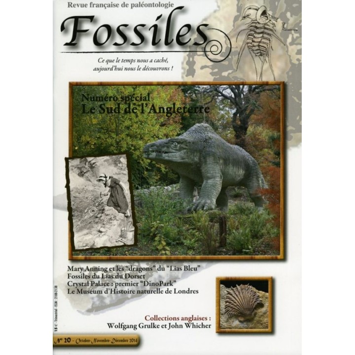 revue FOSSILES n°20 - octobre novembre décembre 2014