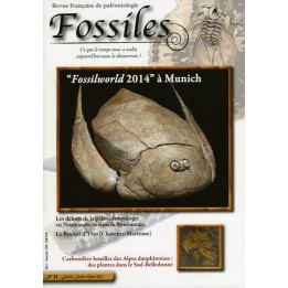 revue FOSSILES n°21 - janvier fevrier mars 2015