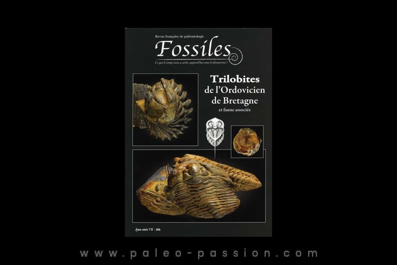 Fossiles Hors-Série 2016 – Les Trilobites de l’Ordovicien de Bretagne
