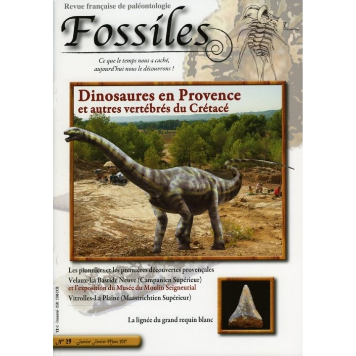 revue FOSSILES n°29 - janvier février mars 2017