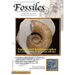 revue FOSSILES n°35 - juillet aout septembre 2018