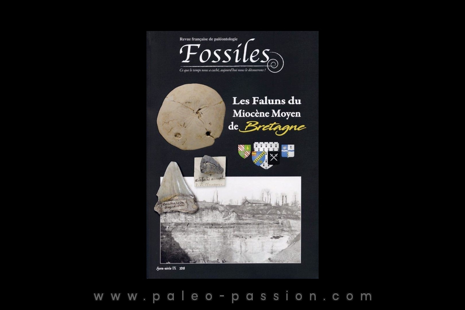 Fossiles Hors-Série 2018 – Les Faluns du Miocène Moyen de Bretagne