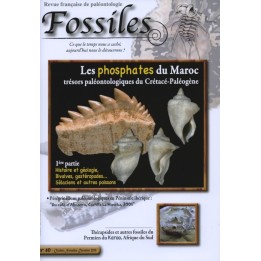 revue FOSSILES n°40 - octobre novembre decembre 2019