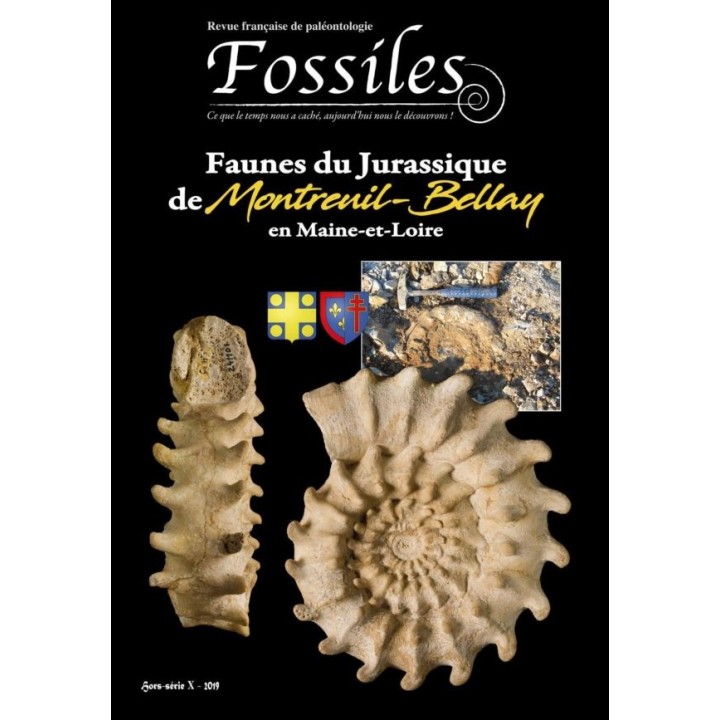 Fossiles Hors-Série 2019 – Faunes du Jurassique de Montreuil-Bellay (Maine-et-Loire)