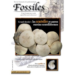 revue FOSSILES n°45 - janvier février mars 2021