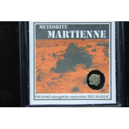 Météorite MARTIENNE NWA 6963 - Maroc