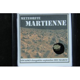 Météorite MARTIENNE NWA 6963 - Maroc