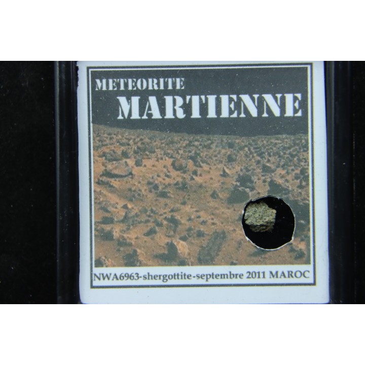 Météorite MARTIENNE NWA 6963 - Maroc