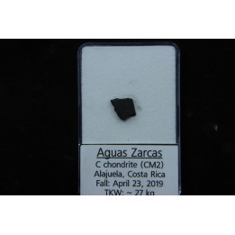 Météorite: Carbonaceous chondrite (CM2)  AGUAS ZARCAS