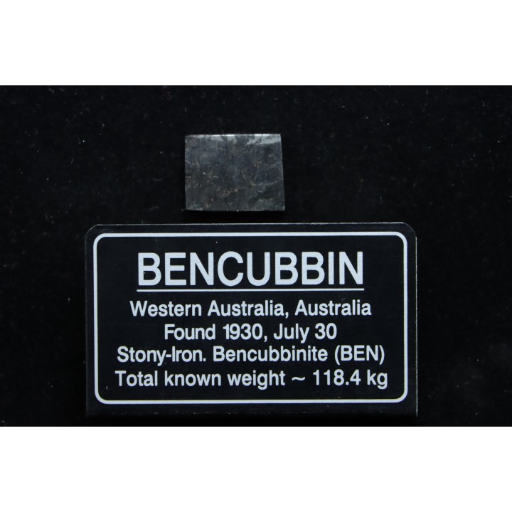 Météorite: CHONDRITE CB - BENCUBBIN