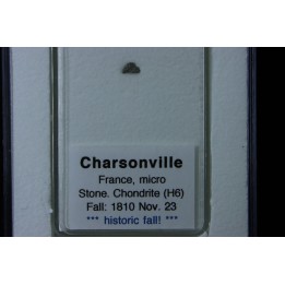 Météorite: CHONDRITE H4 - CHARSONVILLE - France