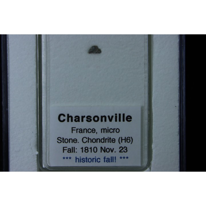Météorite: CHONDRITE H4 - CHARSONVILLE - France