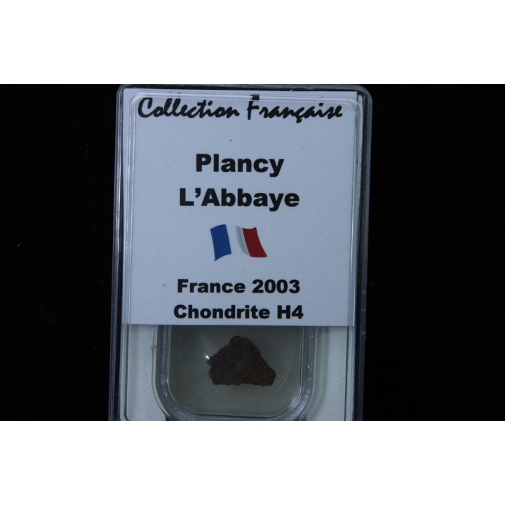 Météorite: CHONDRITE H4 - PLANCY L'ABBAYE - France