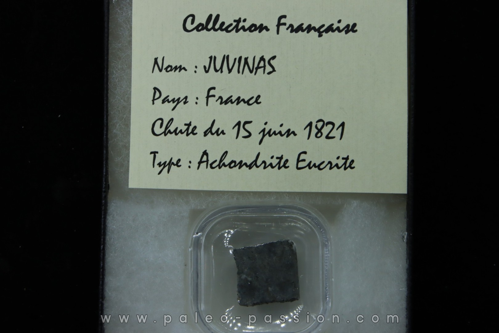 Météorite: ACHONDRITE HED EUCRITE - JUVINAS - France