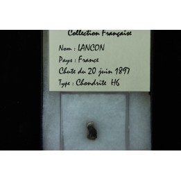 Météorite: CHONDRITE H6 - LANCON - France