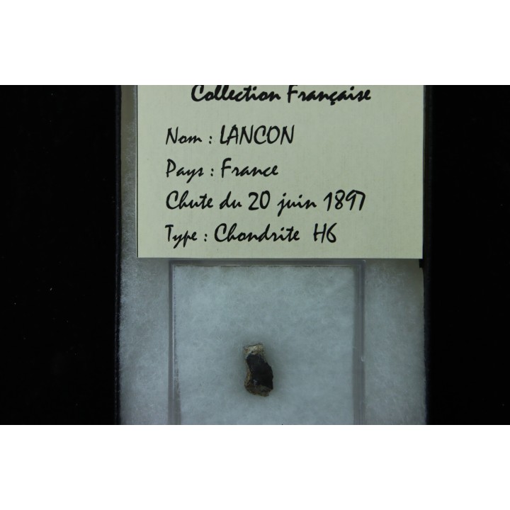 Météorite: CHONDRITE H6 - LANCON - FRANCE