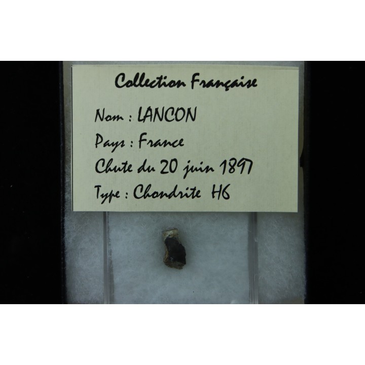 Météorite: CHONDRITE H6 - LANCON - FRANCE