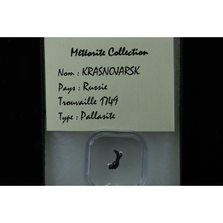 METEORITE: PALLASITE - KRASNOJARSK  - Russie