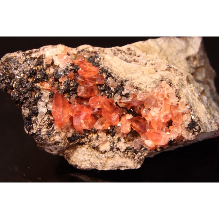 Rhodochrosite - Uchucchacua mine, Peru
