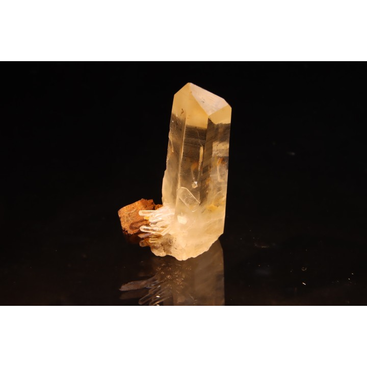 Quartz et sidérite - le collet d’allevard - 38 - FRANCE