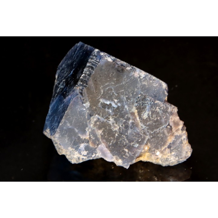 blue Fluorite - Padiès mine, Padiès, Albi, Tarn - FRANCE