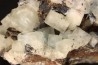 Fluorite et sidérite -  Jost-Christian Mine, Wolfsberg, Stolberg, Allemagne.