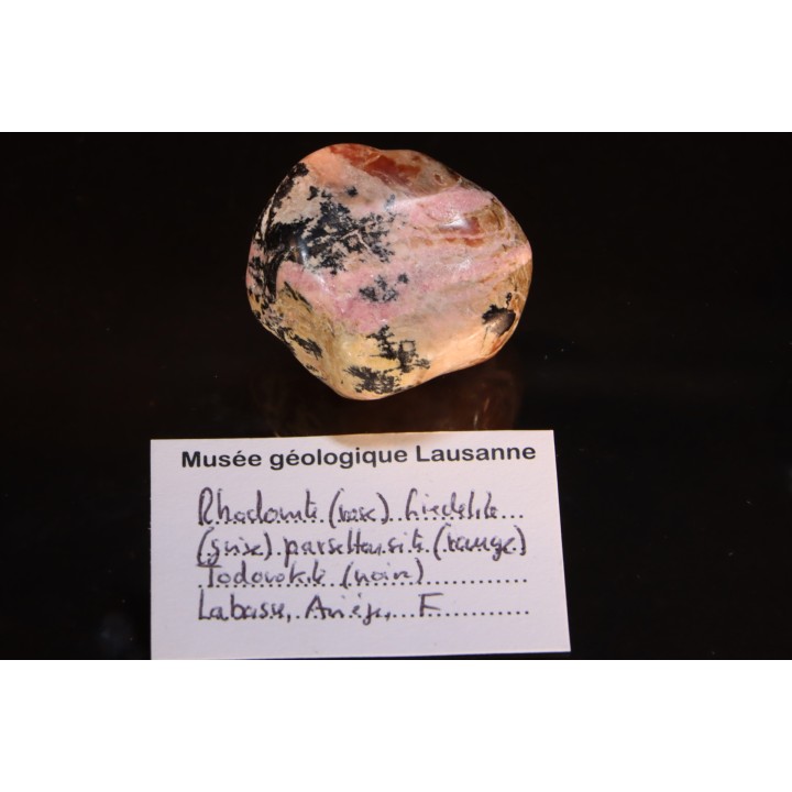 Rhodonite Friedelite Parsettensite Todorokite  - Ariège - FRANCE