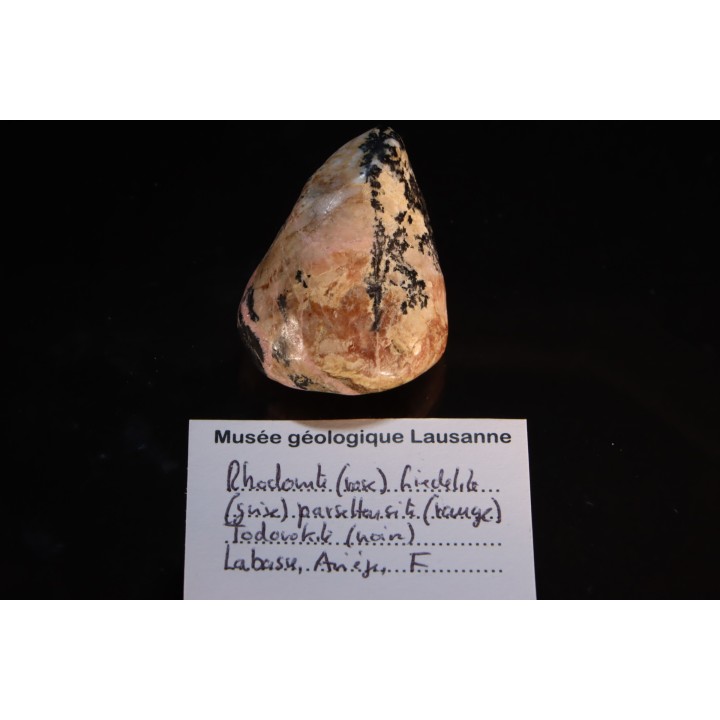 Rhodonite Friedelite Parsettensite Todorokite  - Ariège - FRANCE
