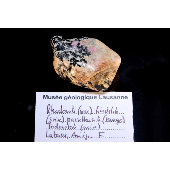 Rhodonite Friedelite Parsettensite Todorokite  - Ariège - FRANCE