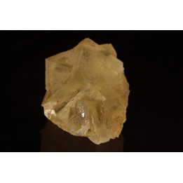 yellow Fluorite - Arbouet quarry - Pyrénées Atlantiques - FRANCE