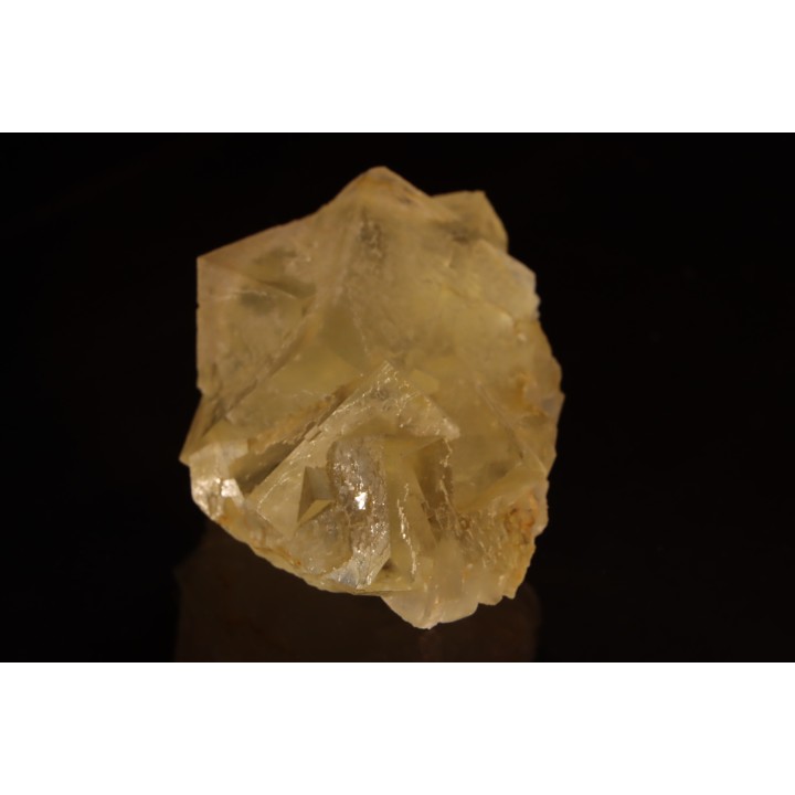 Fluorite jaune - Carrière d'Arbouet - Pyrénées Atlantiques - FRANCE