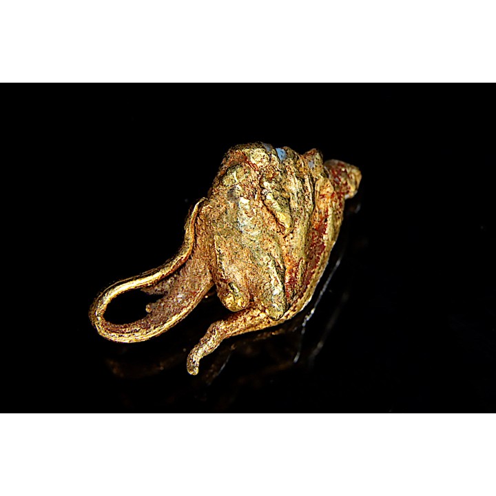 native gold  - crosse d’évêque - Colombia