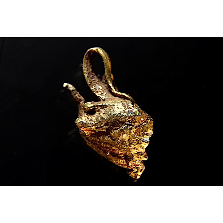 native gold  - crosse d’évêque - Colombia