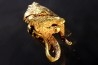 native gold  - crosse d’évêque - Colombia