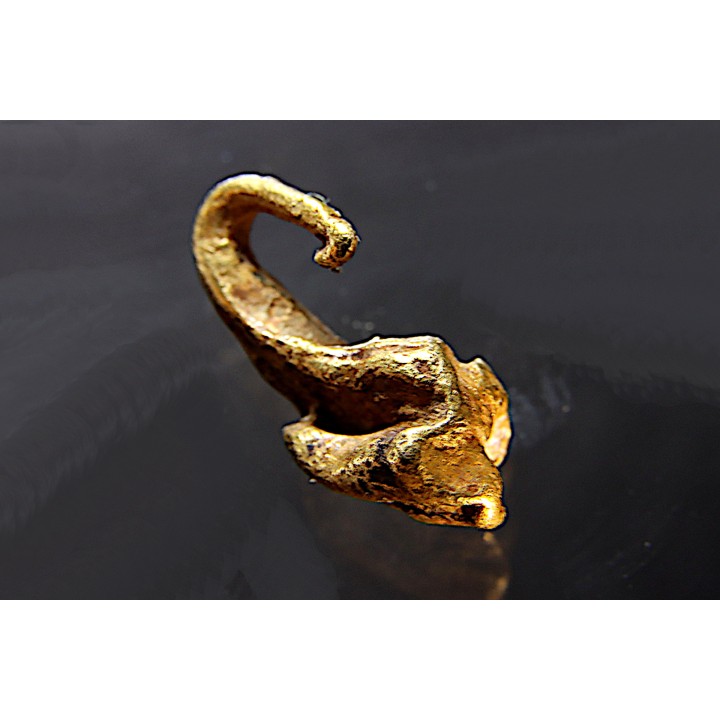 native gold  - crosse d’évêque - Colombia