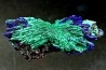 Azurite and malachite - Morocco