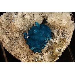 Cavansite  stilbite - Wagholi, Poona, Maharashtra, India