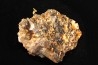 Or natif, Brannerite, Quartz, La Gardette Mine, FRANCE