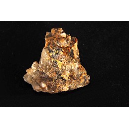 Or natif, Brannerite, Quartz, La Gardette Mine, FRANCE