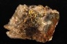 Or natif, Brannerite, Quartz, La Gardette Mine, FRANCE